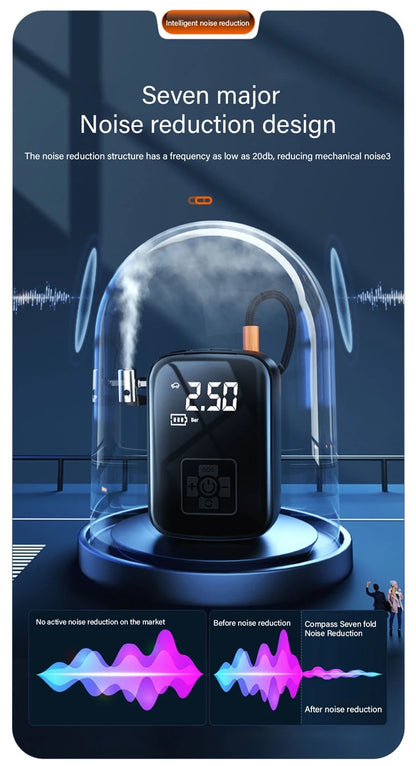 “Gonflez vos pneus en 2 minutes – où que vous soyez”