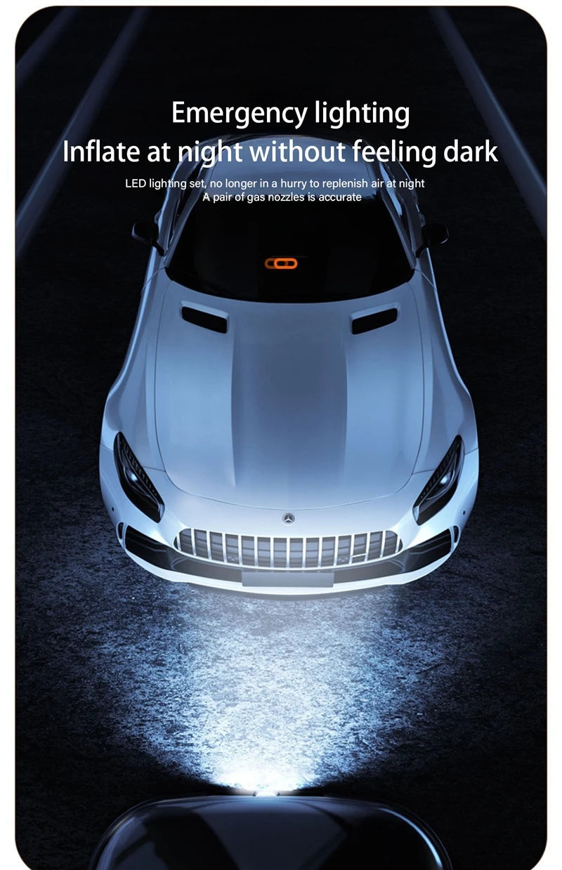 “Gonflez vos pneus en 2 minutes – où que vous soyez”